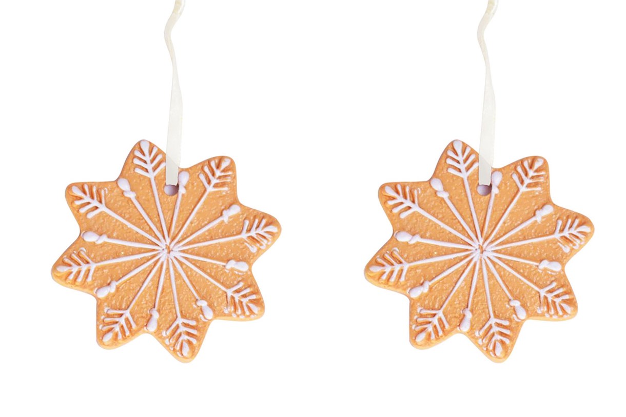 Set of New Year's decorations Cookies, 2 pcs, 1049* Set of New Year's decorations Cookies, 2 pcs, 6.5*6*6 cm, 1049*