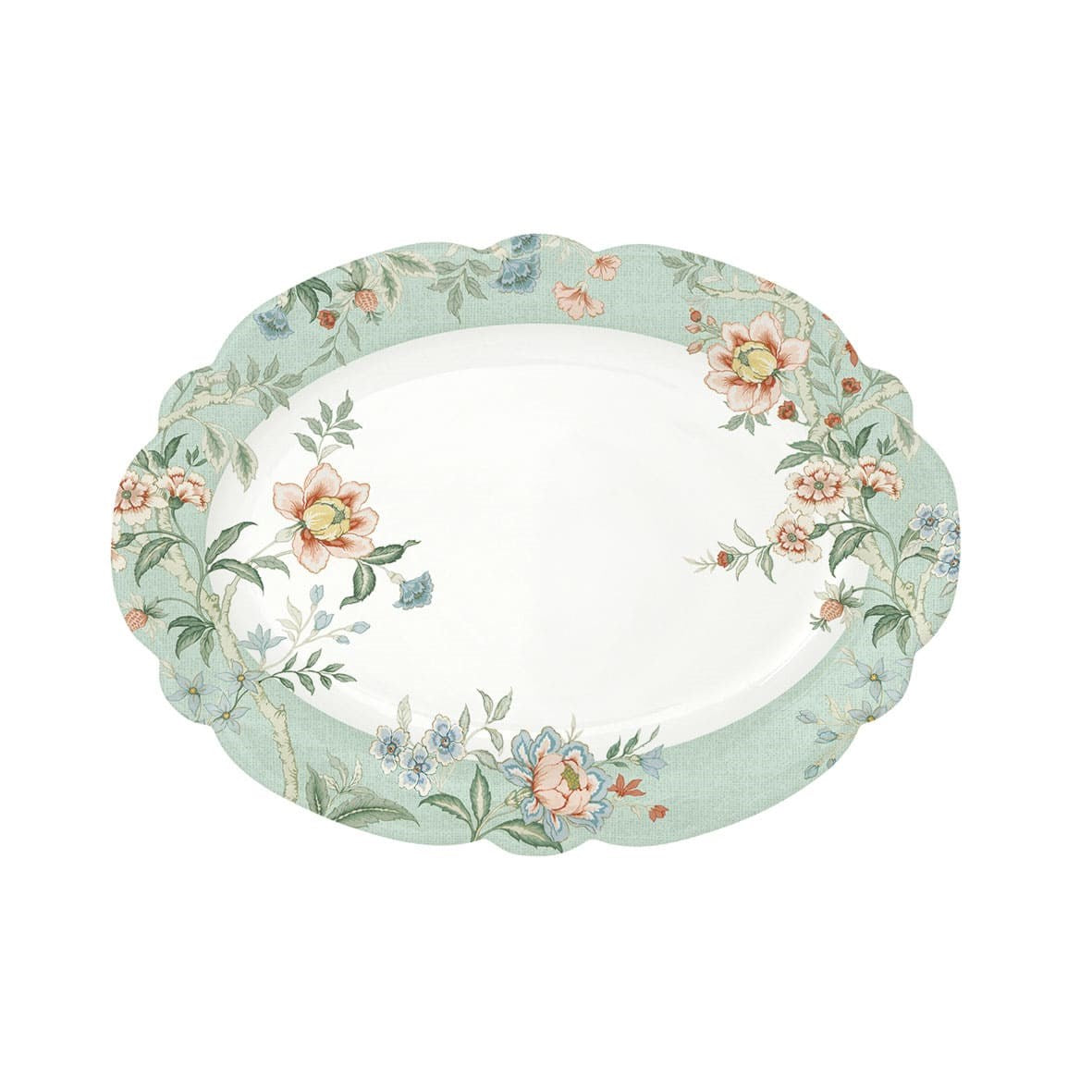Dish Zen Garden Green, 35*25.5 cm, R1057ZENG