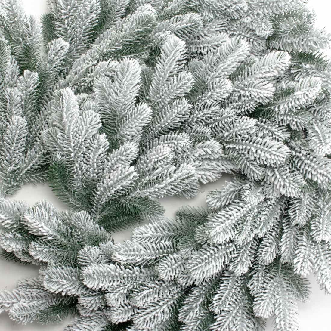 Snow-covered New Year's cast Lux garland, 200 cm, 113/200/GS