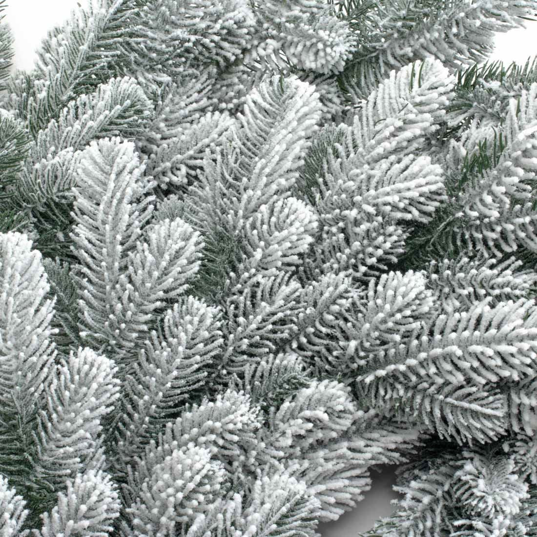 Snow-covered New Year's cast Lux garland, 200 cm, 113/200/GS