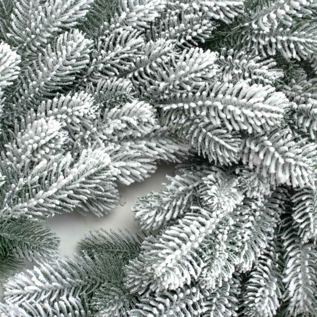 Snow-covered New Year's cast Lux garland, 200 cm, 113/200/GS