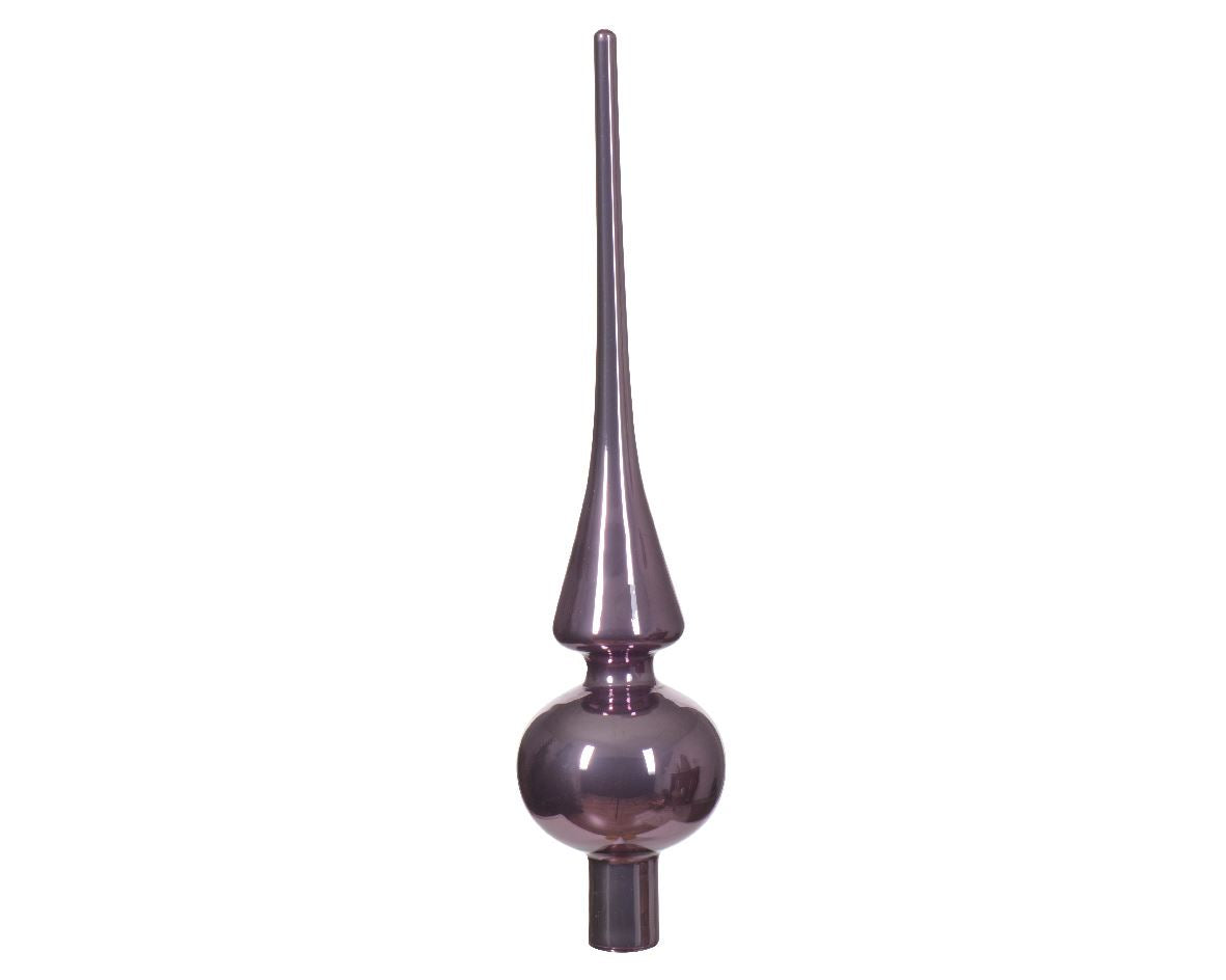 Christmas Tree Topper Crystal Lilac - Elegant and Stylish Ornament