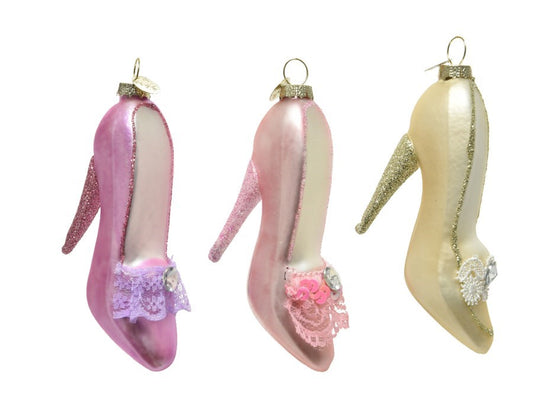 New Year's decoration High-heeled shoes 3.5*6.5*12 cm