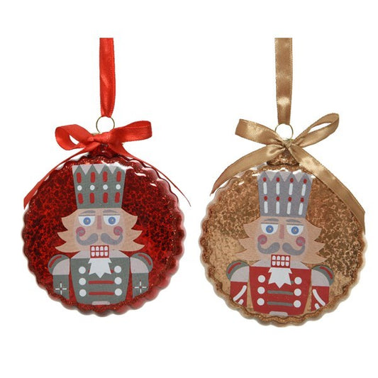 Medallion Nutcracker – 10 cm New Year Decoration