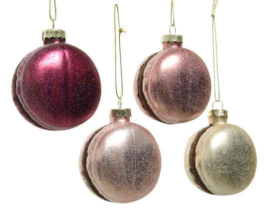 New Year's decoration Macaron mix, 4.2*5.5*6.5 cm, 12.0451