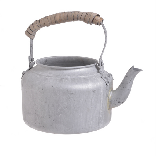 Vintage Teapot Aluminum Planter 25х18cm