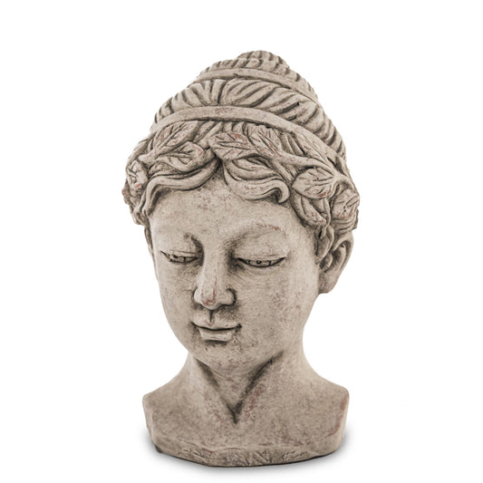 Classical Ceramic Bust Sculpture 5x9 in