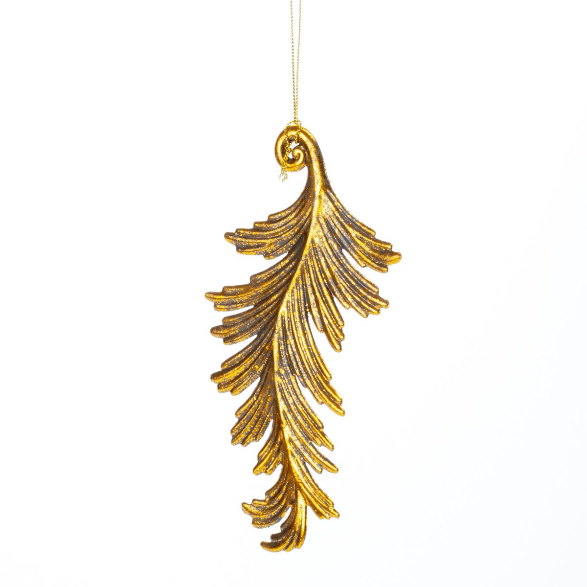 New Year decoration Antique gold leaf, 17.5*9.5*1 cm, 146546 New Year decoration, 146546