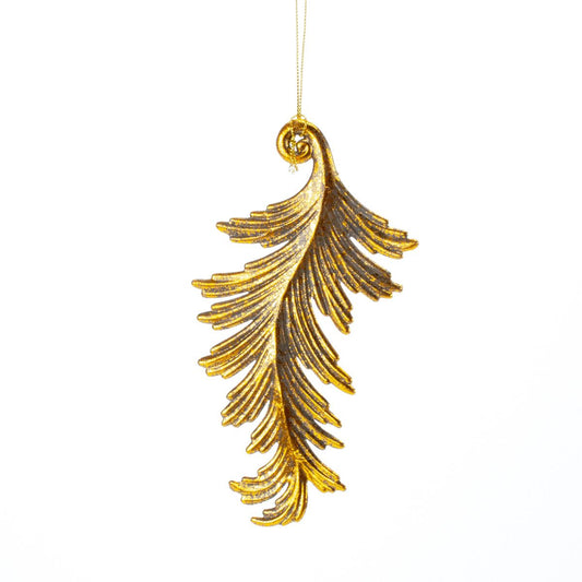 New Year decoration Antique gold leaf, 17.5*9.5*1 cm, 146546 New Year decoration, 146546