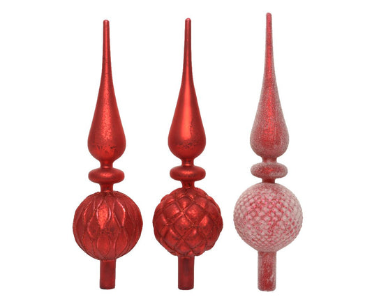 Top for Christmas tree Christmas Red, 8*31 cm – Christmas Decor