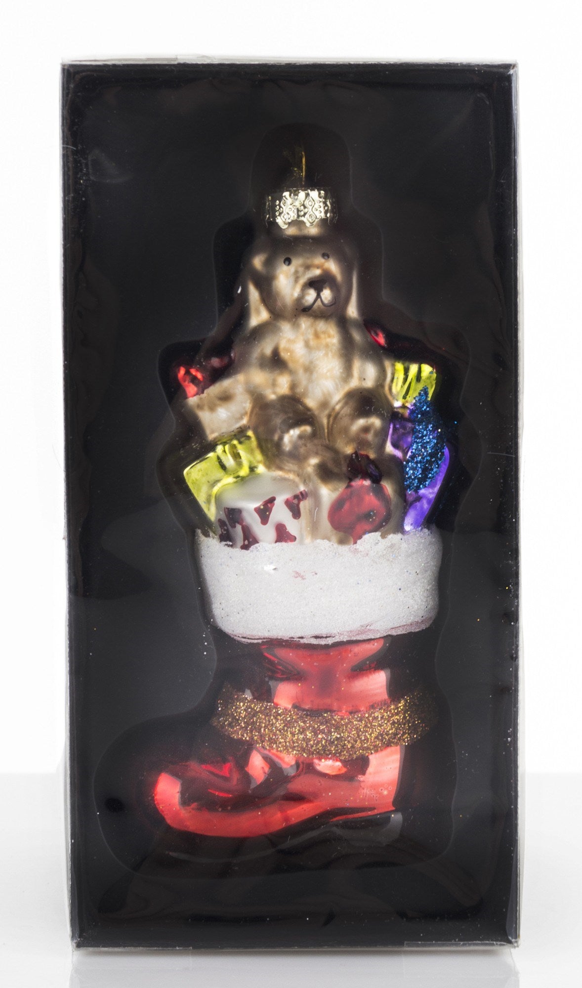 Festive New Year Boot Decoration – 12.5x6x5 cm