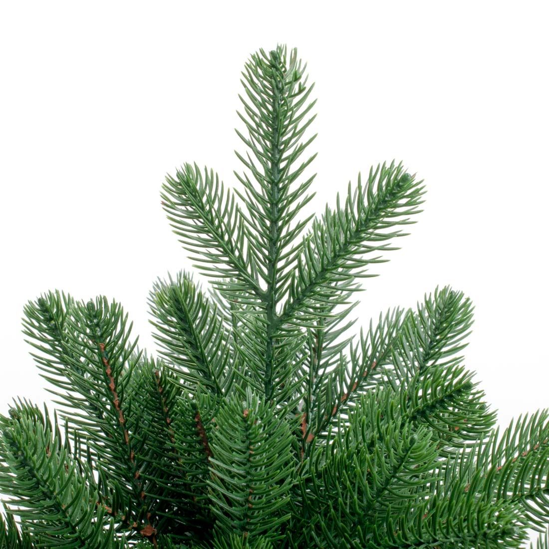 Traditional cast Christmas tree in a pot, 90 cm, 215N/90/G