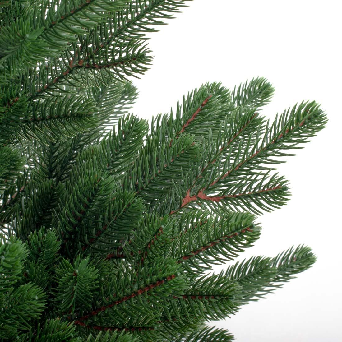 Traditional cast Christmas tree in a pot, 90 cm, 215N/90/G