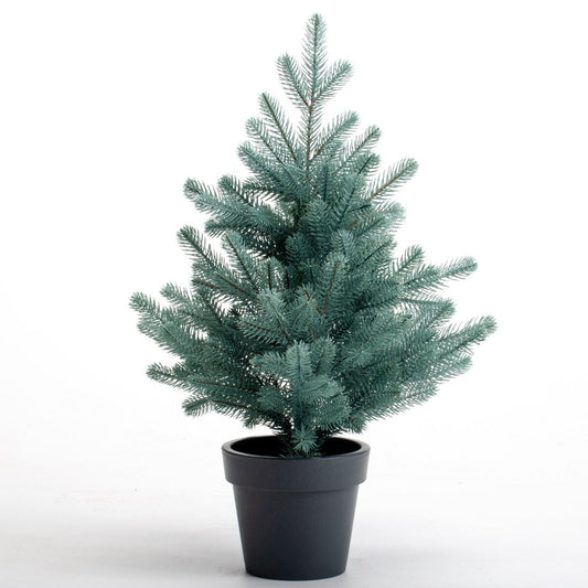 Christmas tree in a pot cast Traditional blue, 50 cm, 215N/50/B
