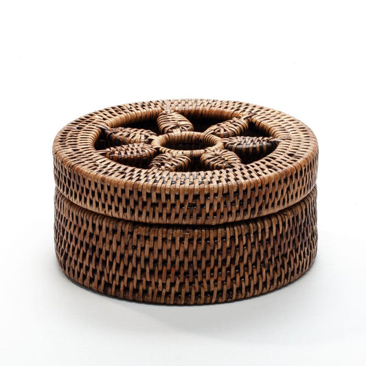 Lace Harmony Rattan Napkin Box (Brown), 20х8 cm