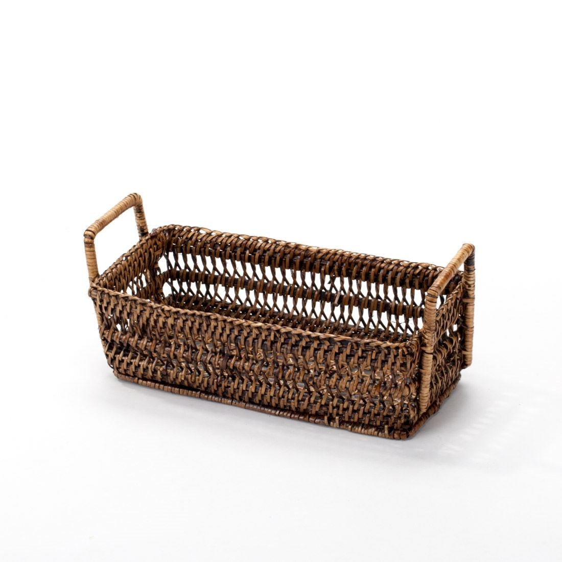 Rattan Bread & Snack Basket – Handwoven Lightweight Decorative Piece