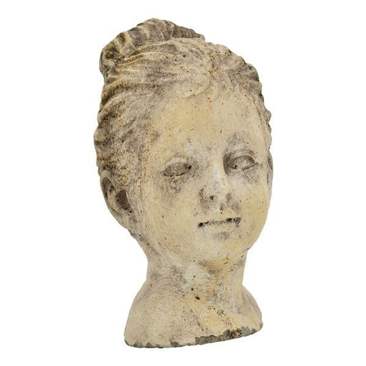 Ceramic Bust of a Woman – Elegant Garden and Home Décor, 12х10х16.5 cm