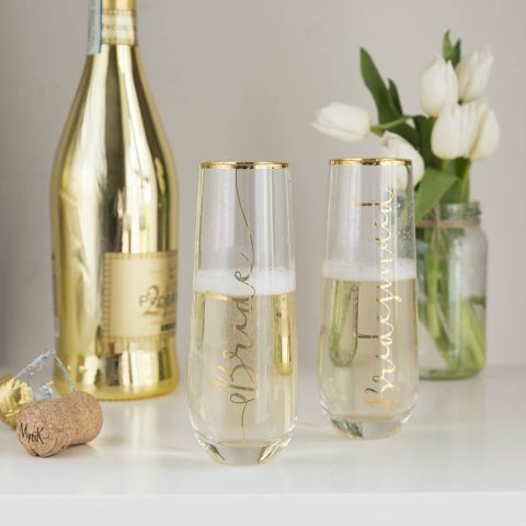 CT Ava & I Bridesmaid Champagne Glass, 300ml, 5233319