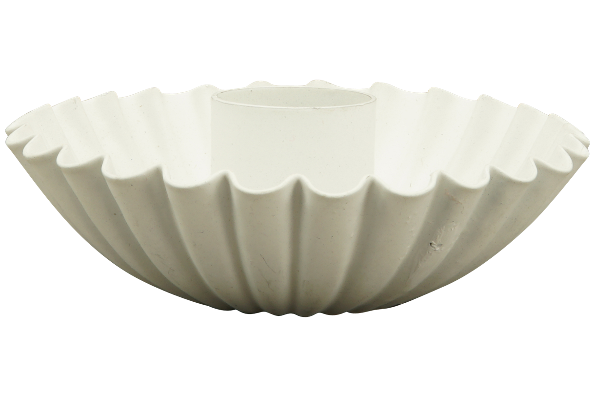 ClairBlanc candlestick, 8.5*8.5*3 cm, 245210