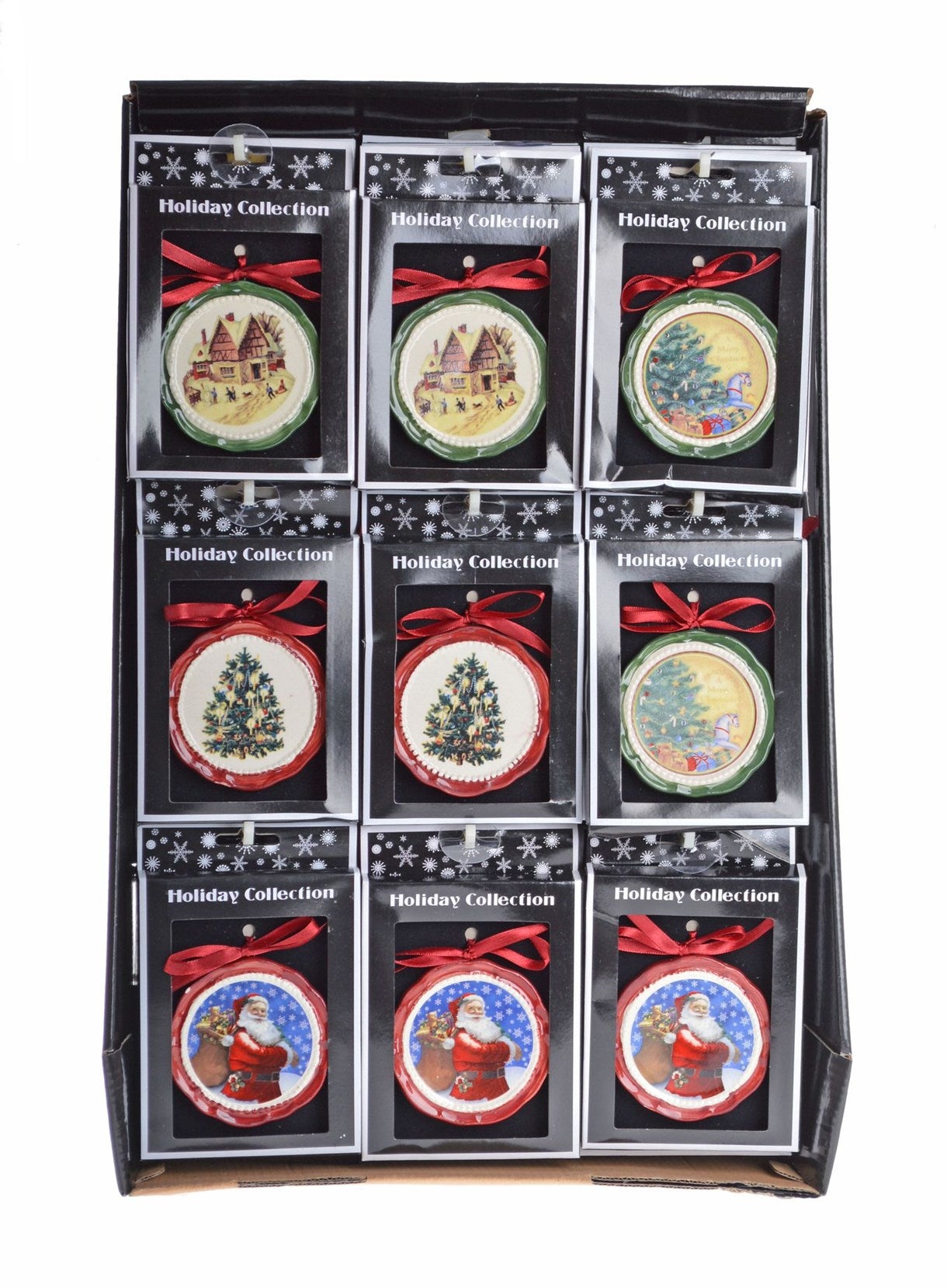 New Year Decoration Medallion – Assorted, 8 cm