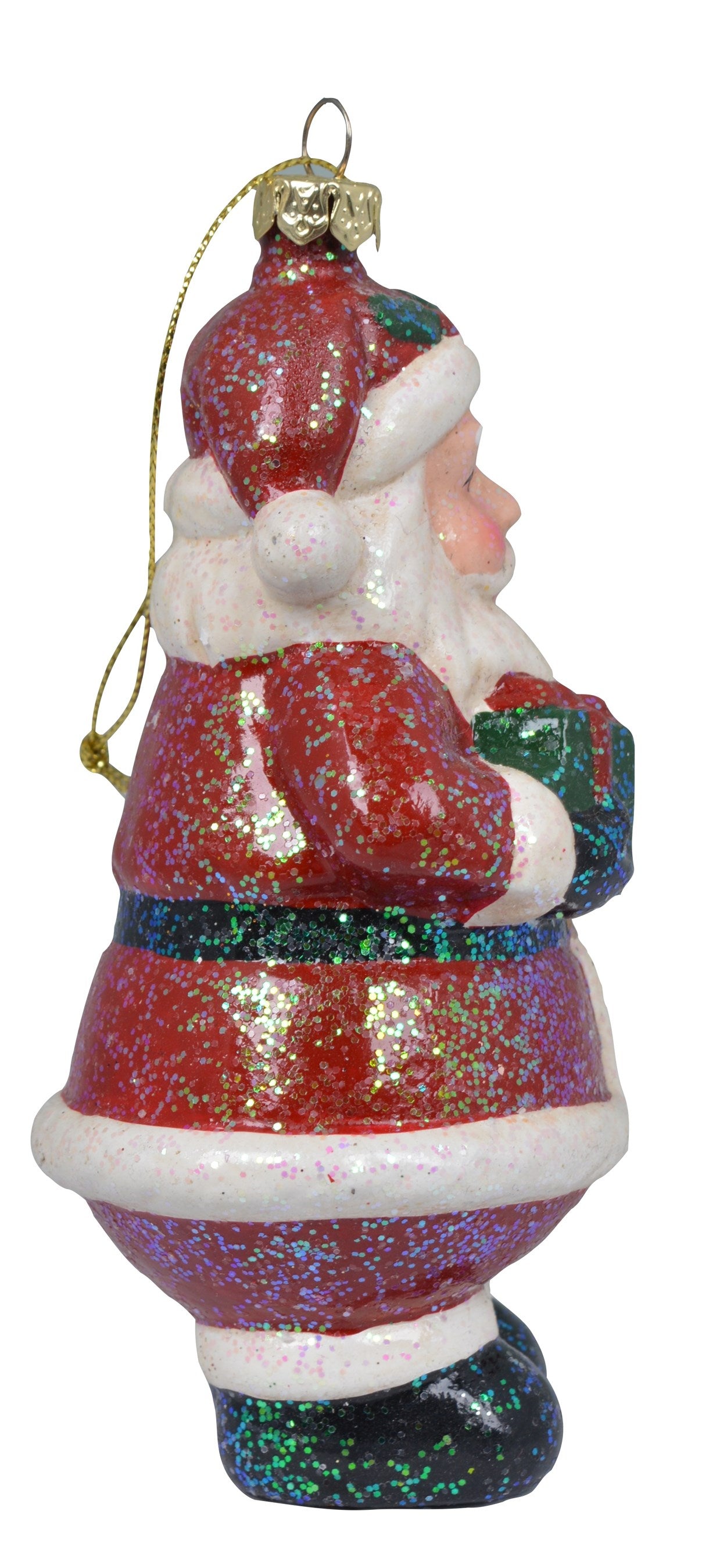 New Year's decoration of Santa with a Christmas tree, 7*6*12 cm, 3825 New Year's decoration of Santa, 7*6*12 cm, 3825