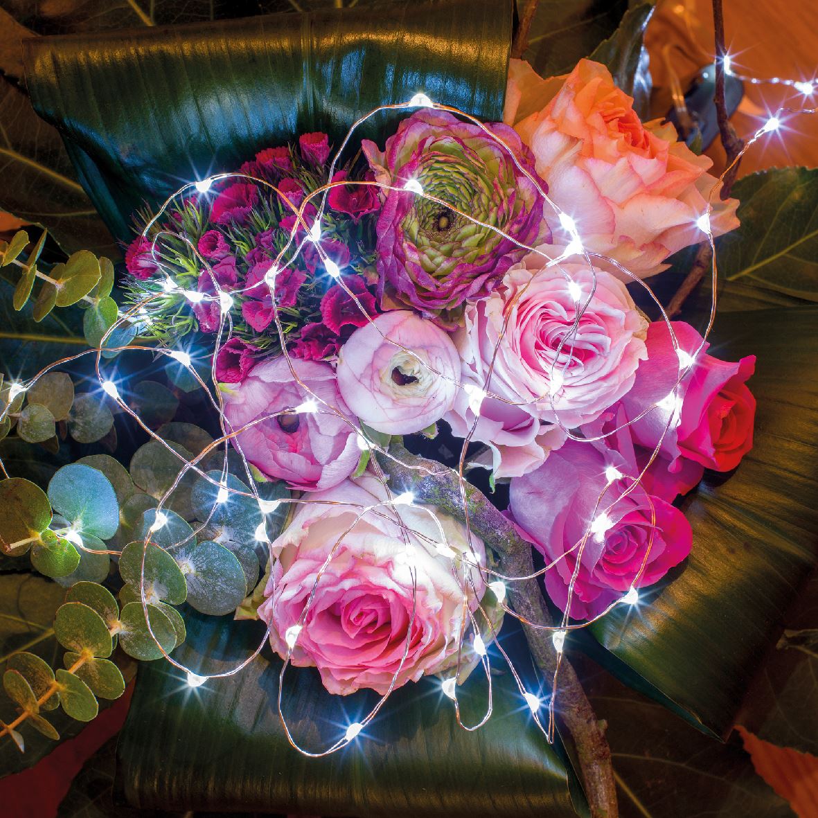 New Year's garland, 95 cm, 20L LED, 48.1740