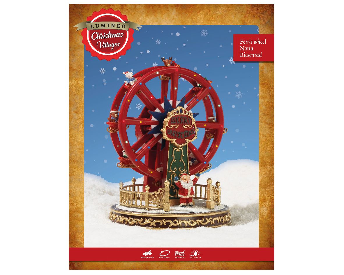 Musical carousel Winter carnival LED 24L, 21*21*26.5 cm, 49.9849 Musical carousel, 49.9849