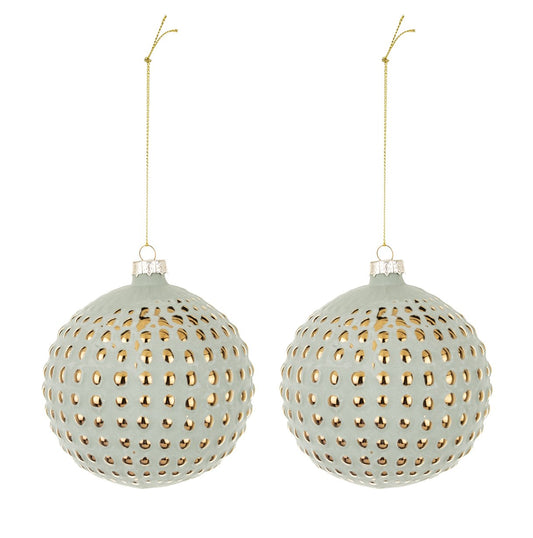 Set of New Year's ornaments Kulya, 2 pcs., 140790