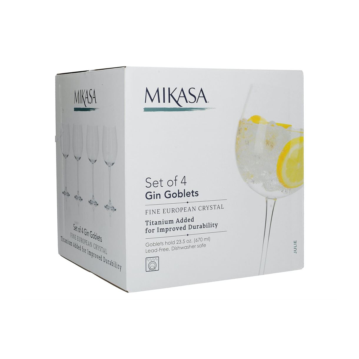 Mikasa Julie cocktail glass set 4 pcs Mikasa Julie gin glass set 4 pcs