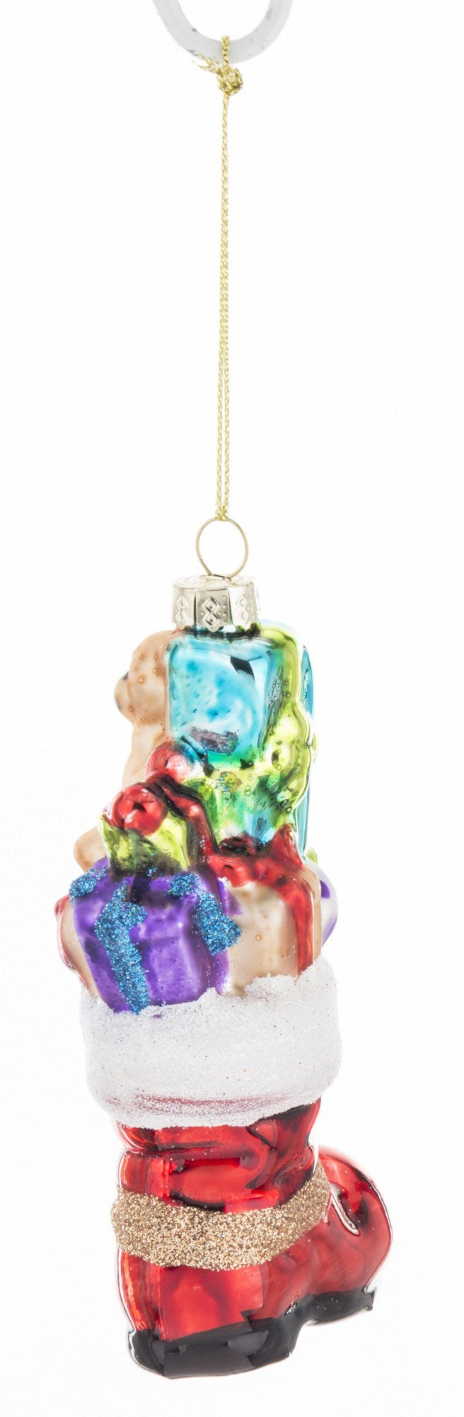 Festive New Year Boot Decoration – 12.5x6x5 cm