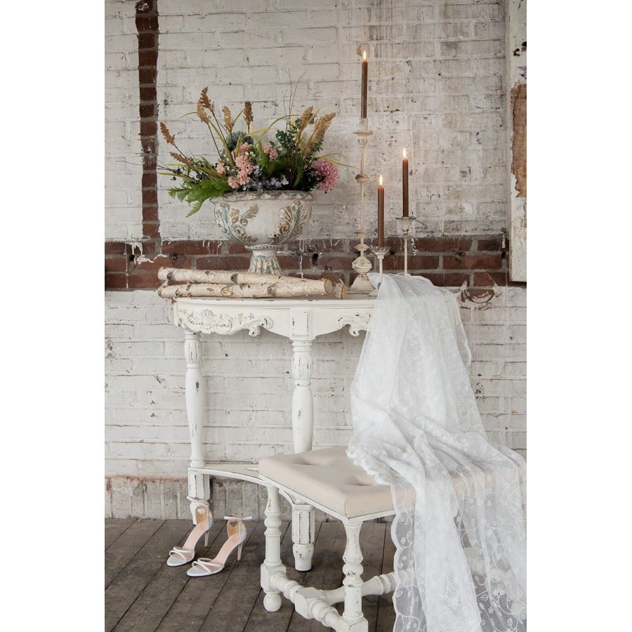 Vintage Charm Candle Holder – Shabby Chic Elegance 12х12х60 cm