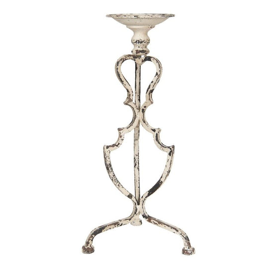 Vintage Charm Candle Holder – Shabby Chic Elegance 25х21х51 cm