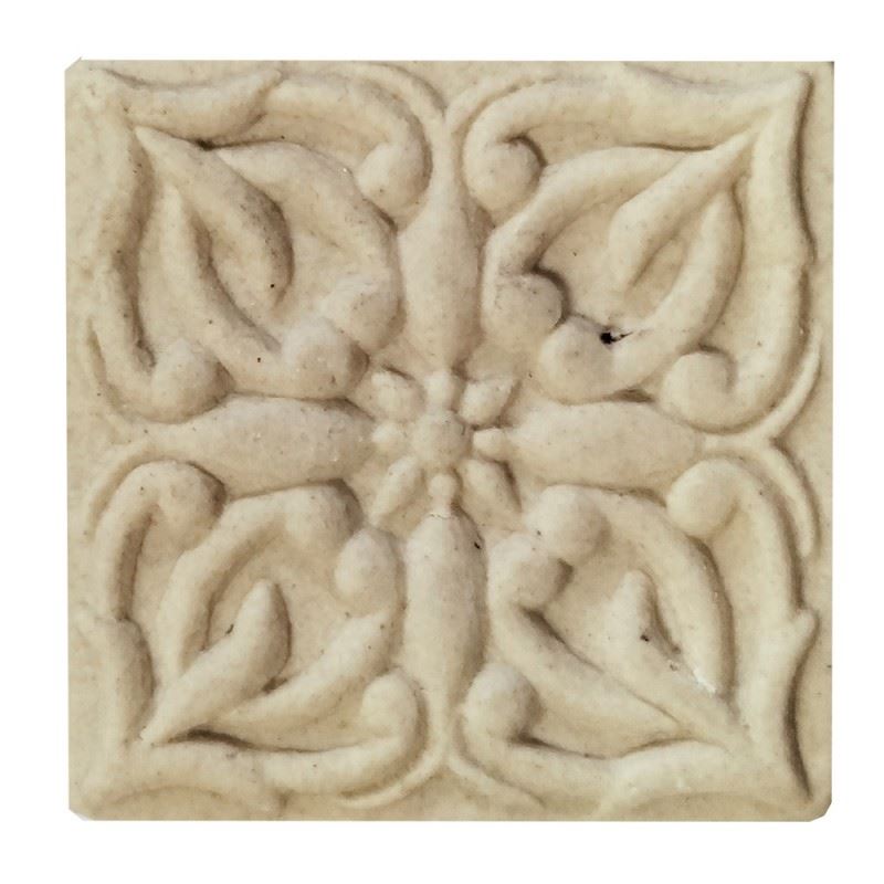 Ceramic furniture handle Clayre & Eef, 4*4 cm cm, 64168