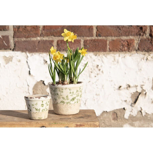 Boho Harmony Ceramic Planter, 3.2x2.8 in (8х7 cm)