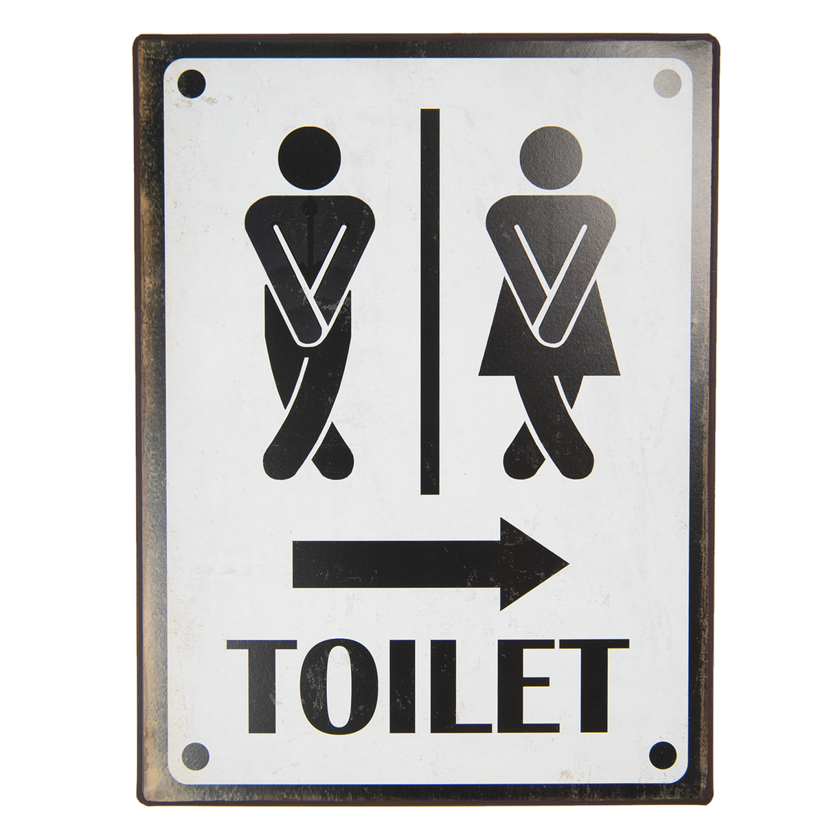 Toilet sign, 26*35 cm, 6Y3953