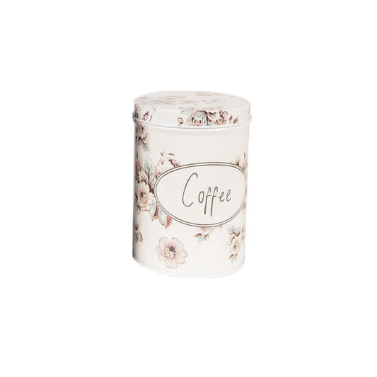 Vintage metal coffee can, 8*12 cm, 6BL0111Coffee