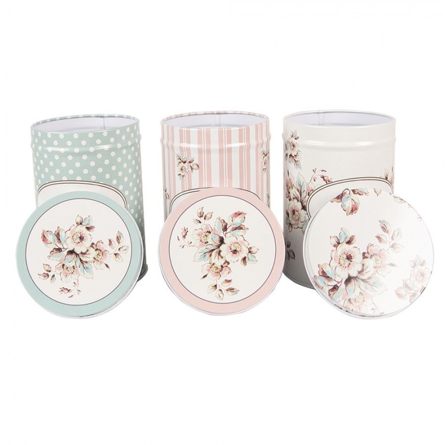 Vintage metal tea can, 8*12 cm, 6BL0111Tea