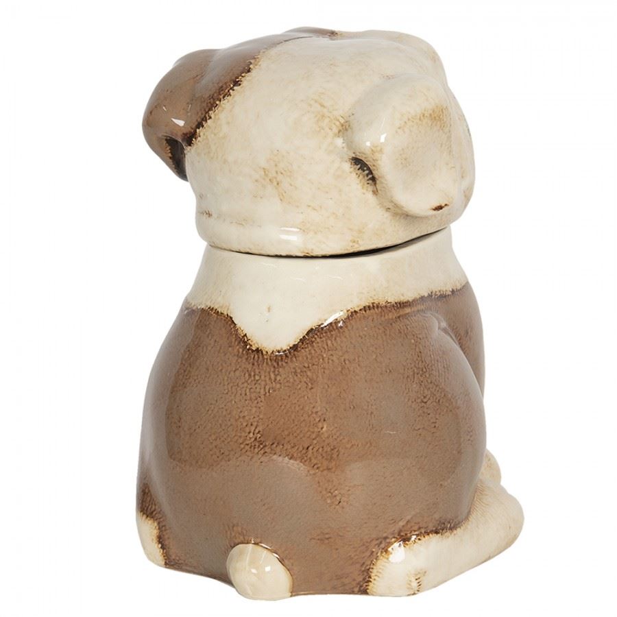 Ceramic storage container Dog, 20*18*26 cm, 6CE1155