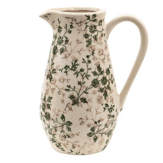 Decorative Ceramic Pitcher in Vintage Style, 20*14*25 cm, 6CE1456M