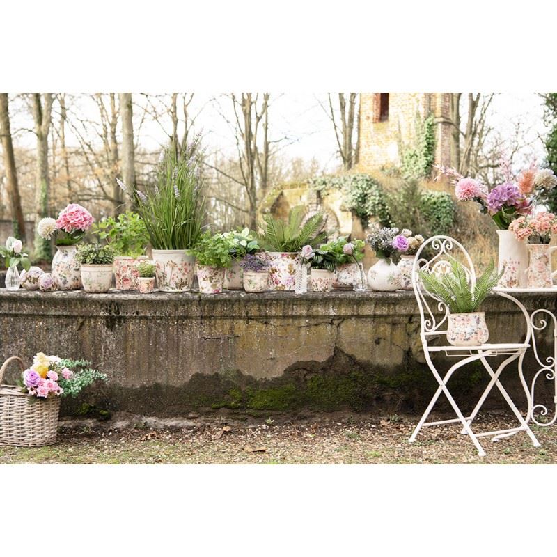 Ceramic Flower Planter in Vintage Style, 20*8 cm, 6CE1254M