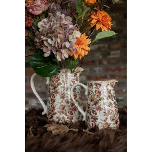 Rose Garden Vintage Ceramic Pitcher, 21х15х23 cm