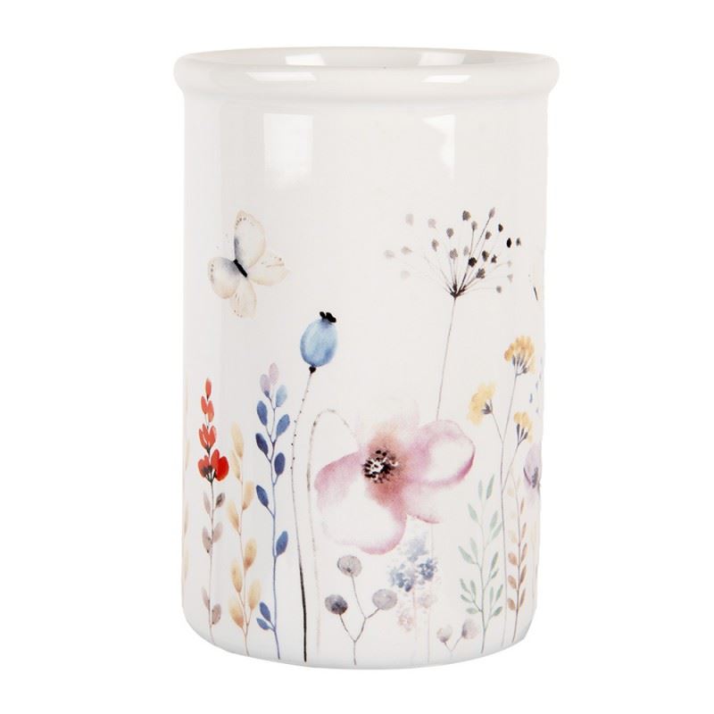 Ceramic toothbrush holder