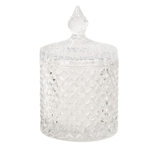 Elegant Glass Bonbonniere – For Sweets, Nuts & Dried Fruits