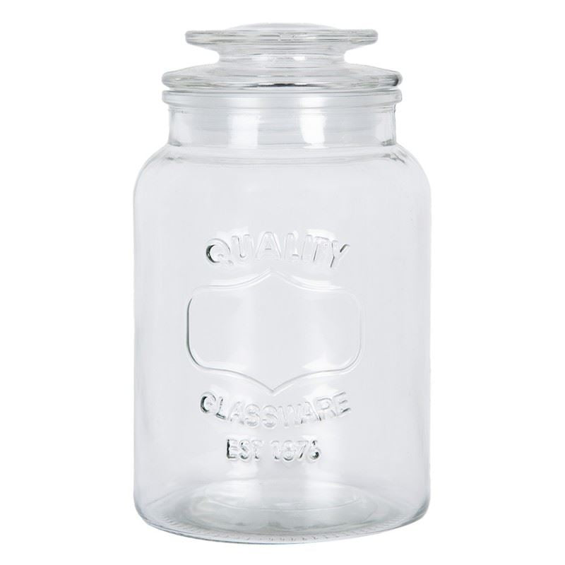 Glass Jar for Bulk Items, 11х19 cm