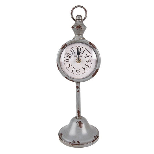 Metal Table Clock in Shabby Chic Style is a luxurious highlight in your beautiful home