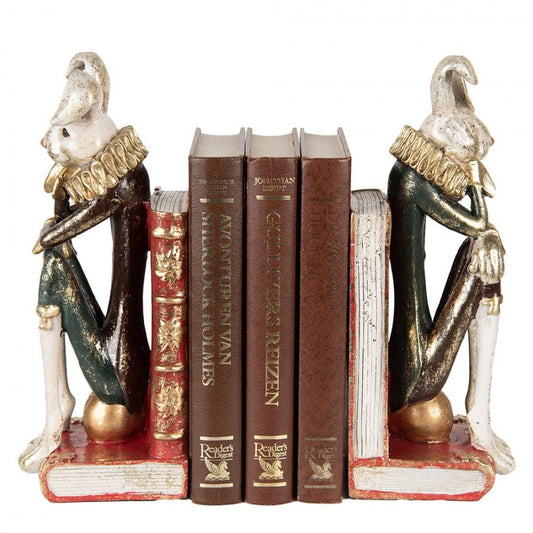 Shabby Chic Rabbit Bookends