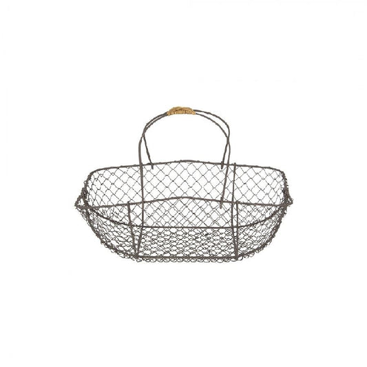 Metal basket with handles, 27*17*24 cm, 6Y3775XS