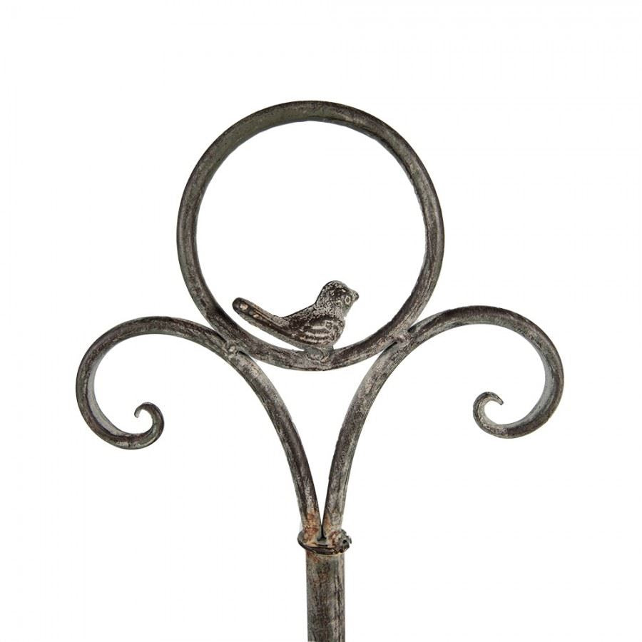 Antique-Style Metal Basket - Versatile Decor for Home & Gifts