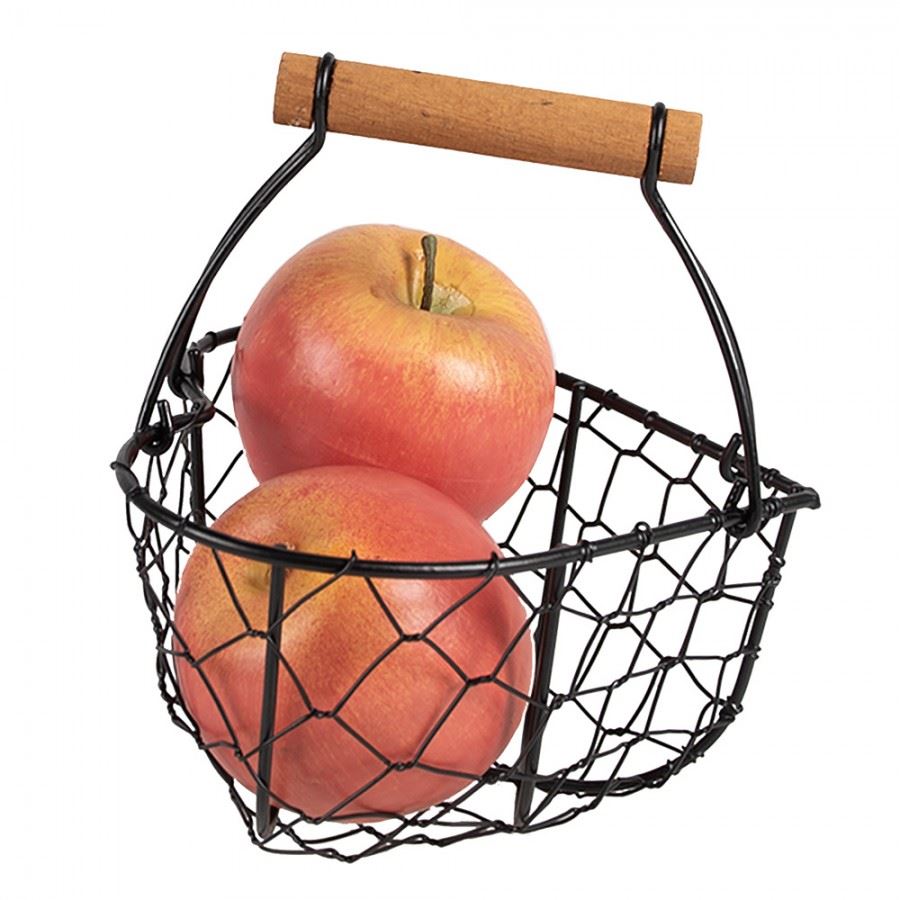 Small Open Basket "Heart" - Stylish Table Decoration for Your Home