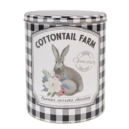 Metal storage jar in retro style, 20*24 cm, 6Y5509L